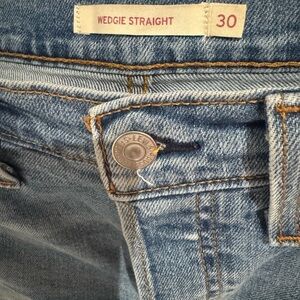 Levi's Blue Straight Jeans Classic Denim